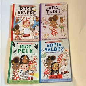 The Questioneers Book Set: Rosie Revere, Ada Twist, Iggy Peck & Sofia Valdez